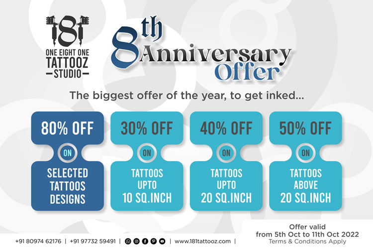 8th Anniversary offer